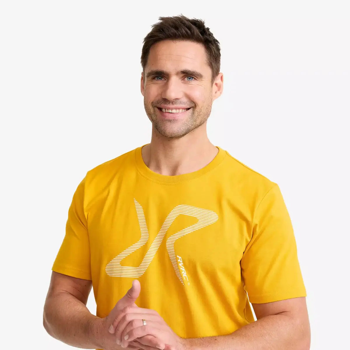 Easy Graphic Logo T-shirt för herr Nugget Gold Easy Graphic Logo T-shirt för herr Nugget Gold