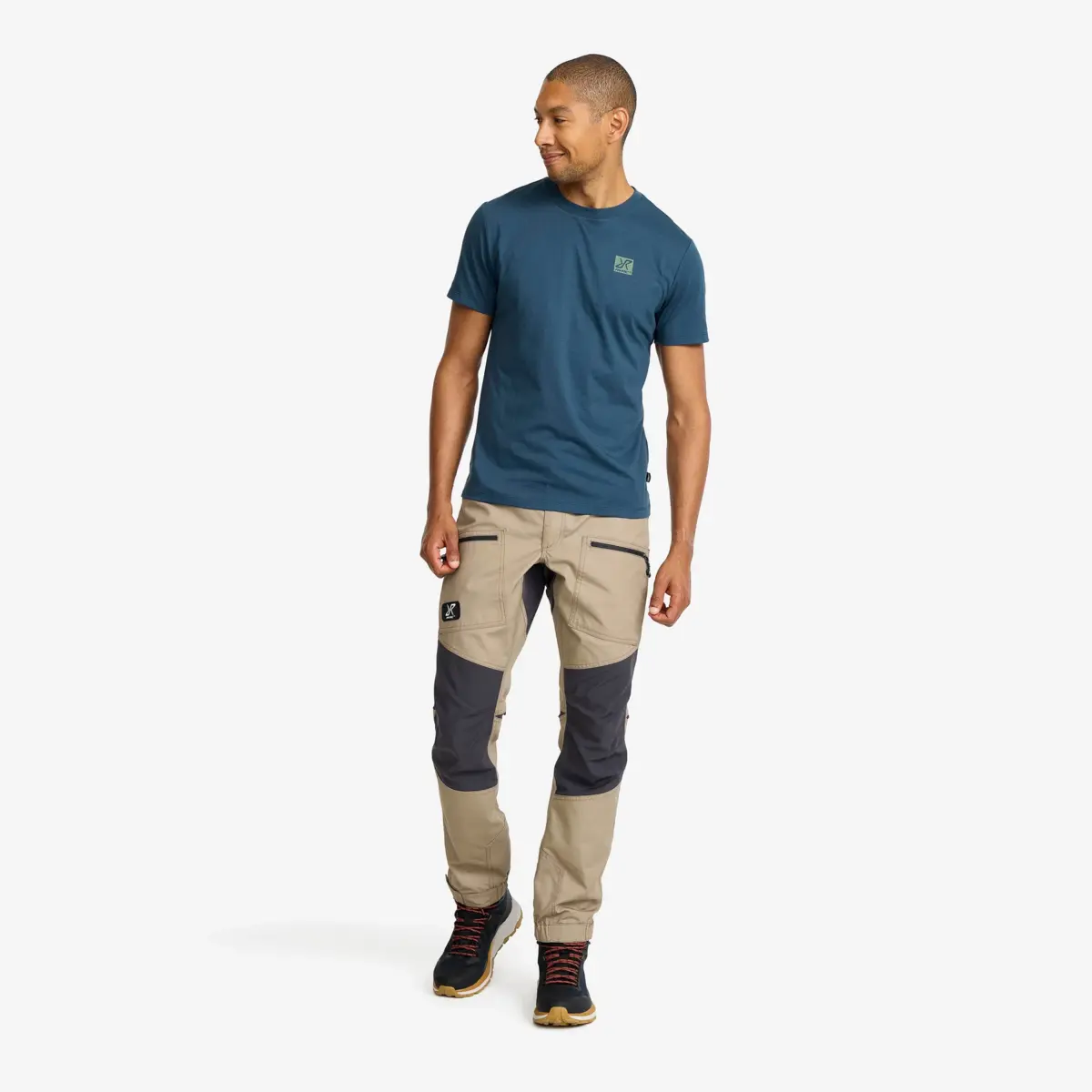 Easy Graphic Logo T-shirt Slim Fit för män Moonlit Ocean Easy Graphic Logo T-shirt Slim Fit för män Moonlit Ocean