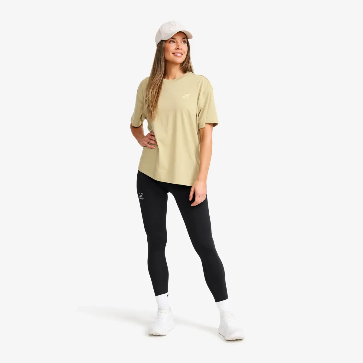 Easy Relaxed T-shirt för kvinnor Eucalyptus