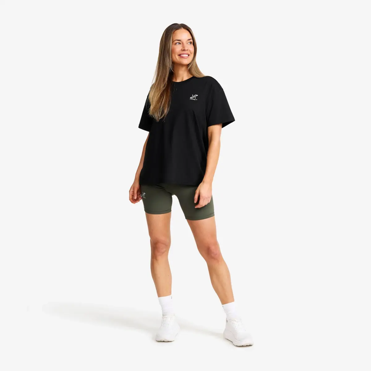 Easy Relaxed T-shirt Women Black