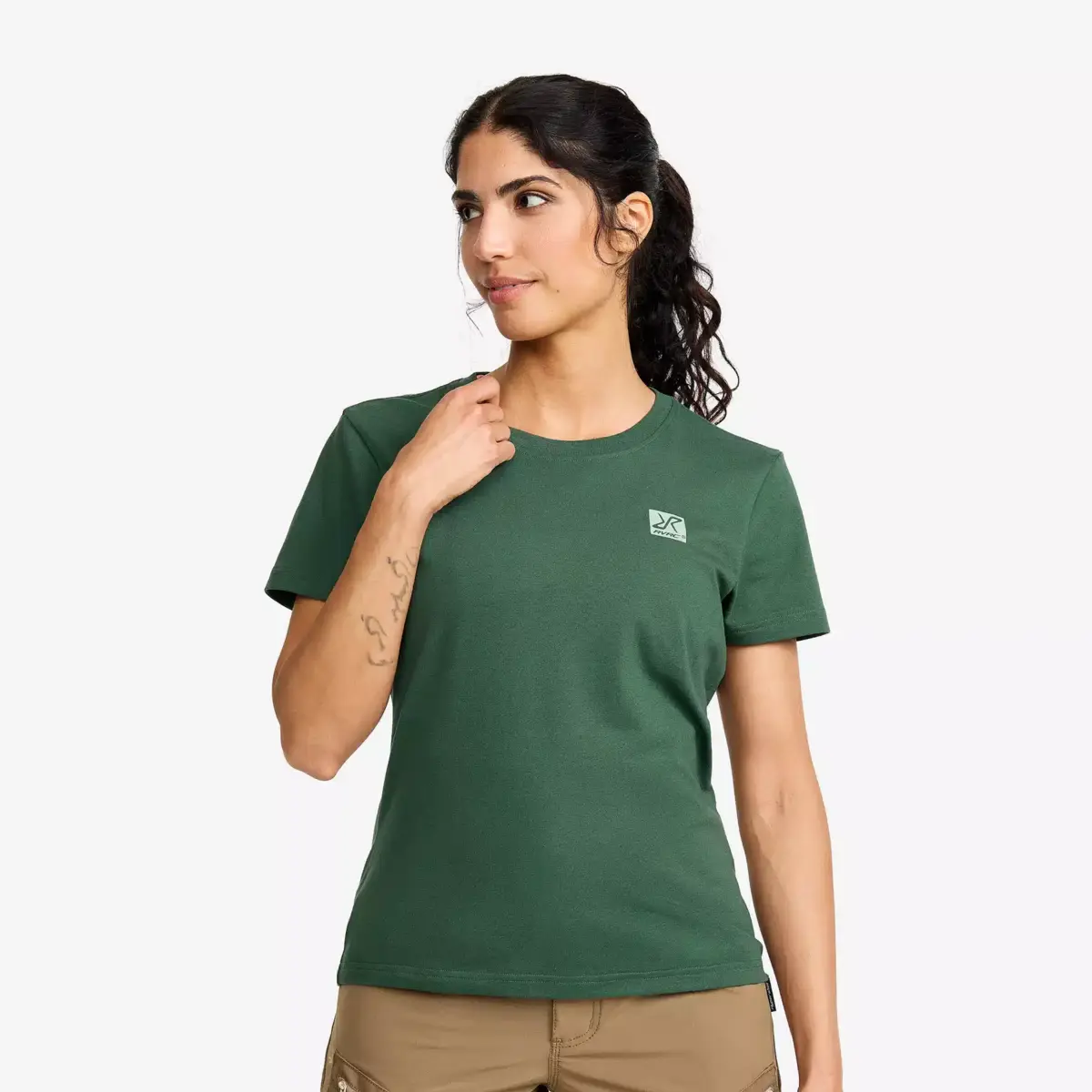 Easy Slim Fit T-shirt  Women Garden Topiary