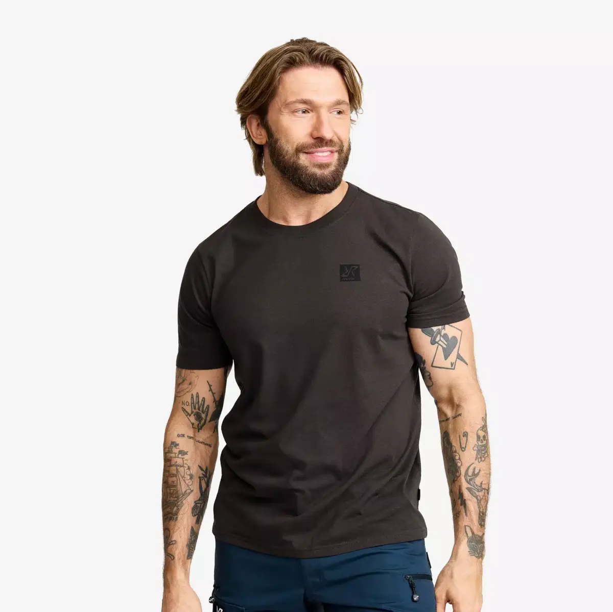 Easy T-shirt för män, antracit