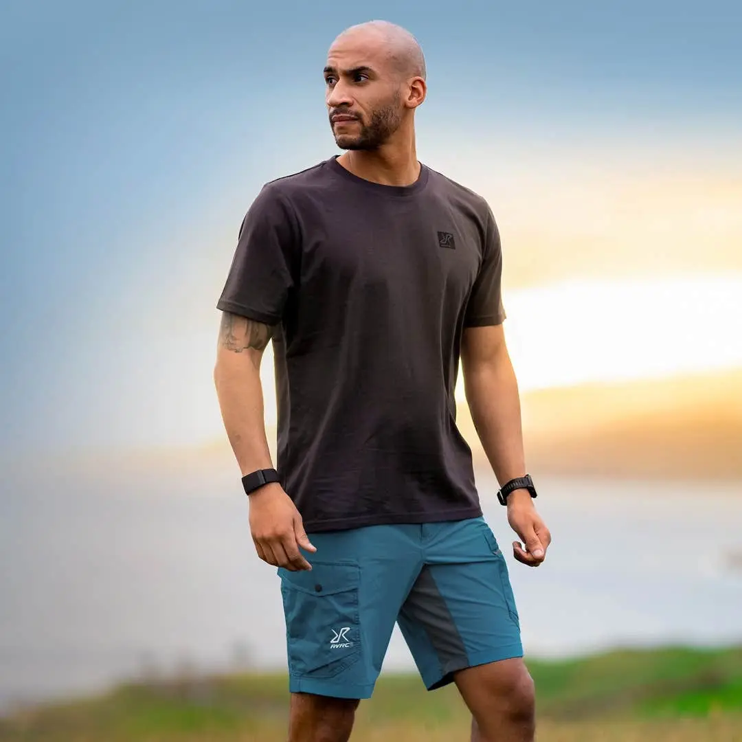 Easy T-shirt för män, antracit