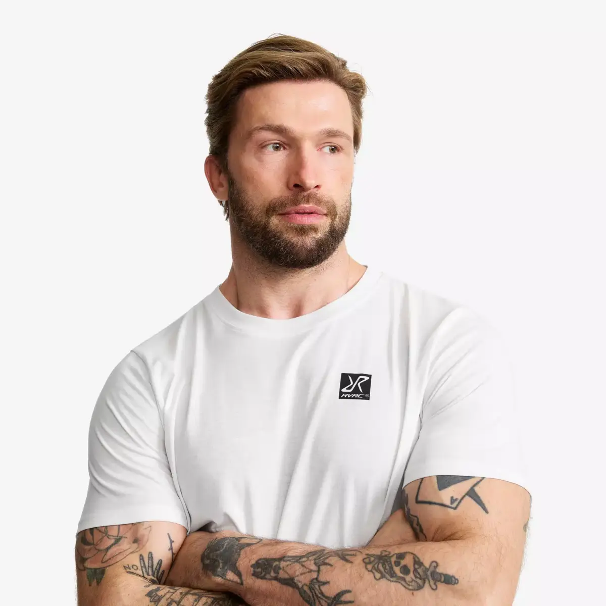 Easy T-shirt för män, vit Easy T-shirt för män, vit