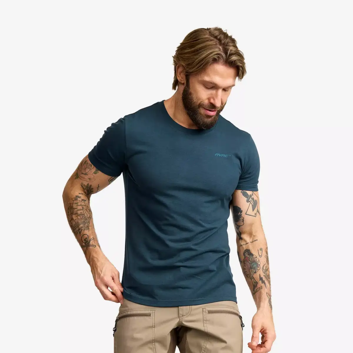 Easy T-shirt Slim Fit Men Moonlit Ocean