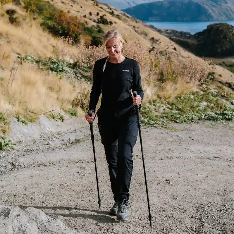 Elevate Hiking Zip-off Pants Women Black