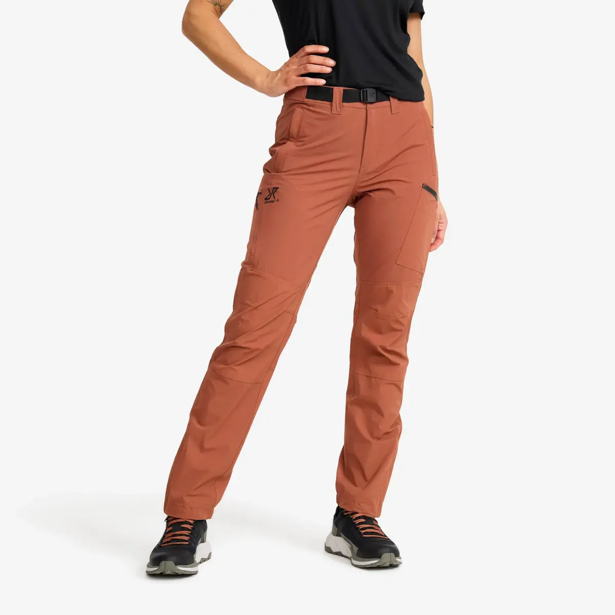 Elevate Pro vandringsbyxor för damer, rosa mahogny