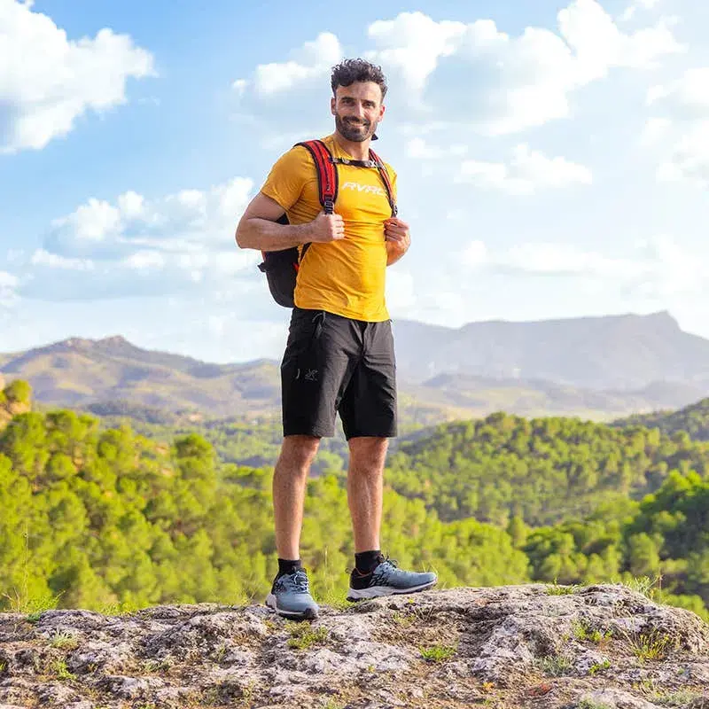 Elevate Pro vandringsshorts för män, svarta