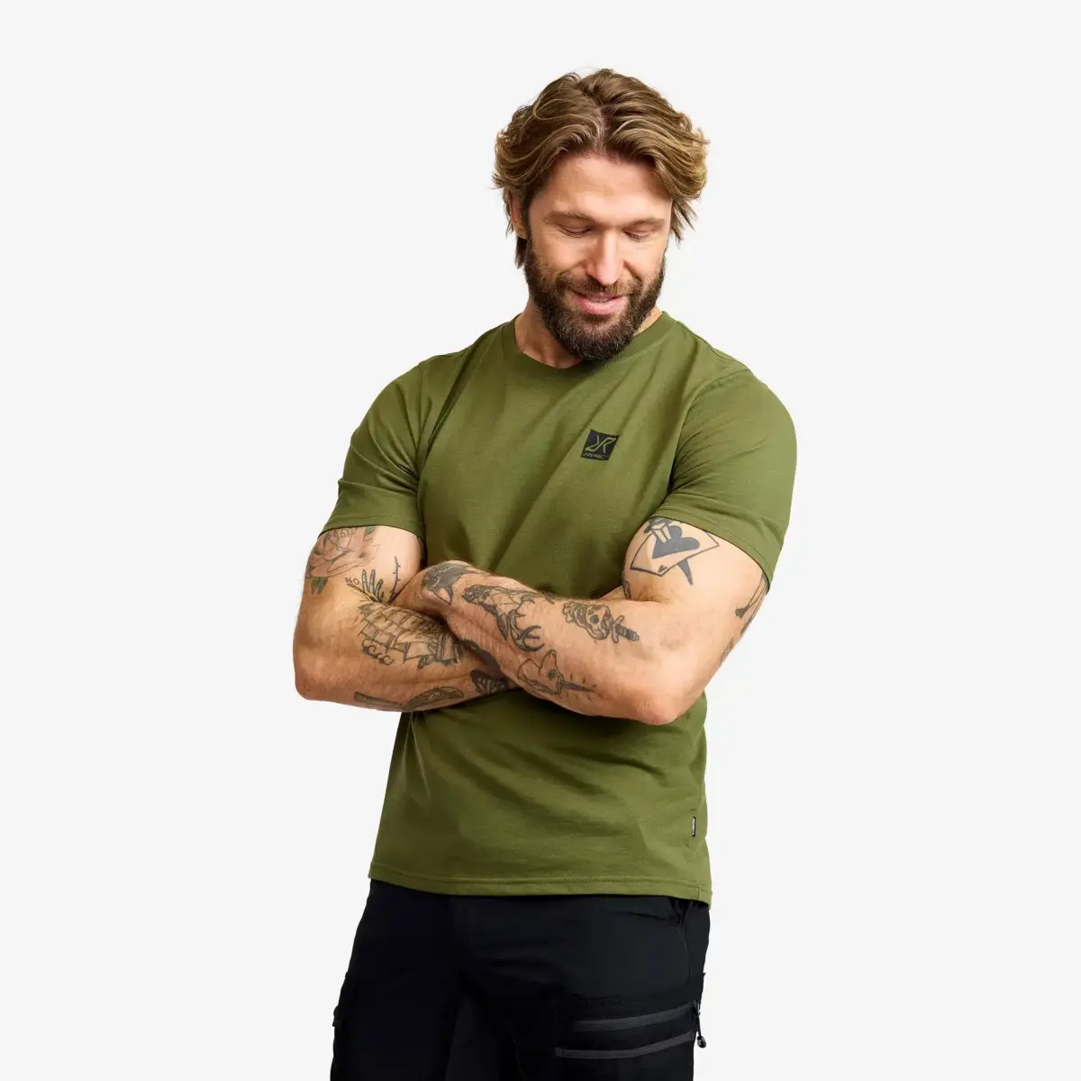 Enkel T-shirt för män Cypress