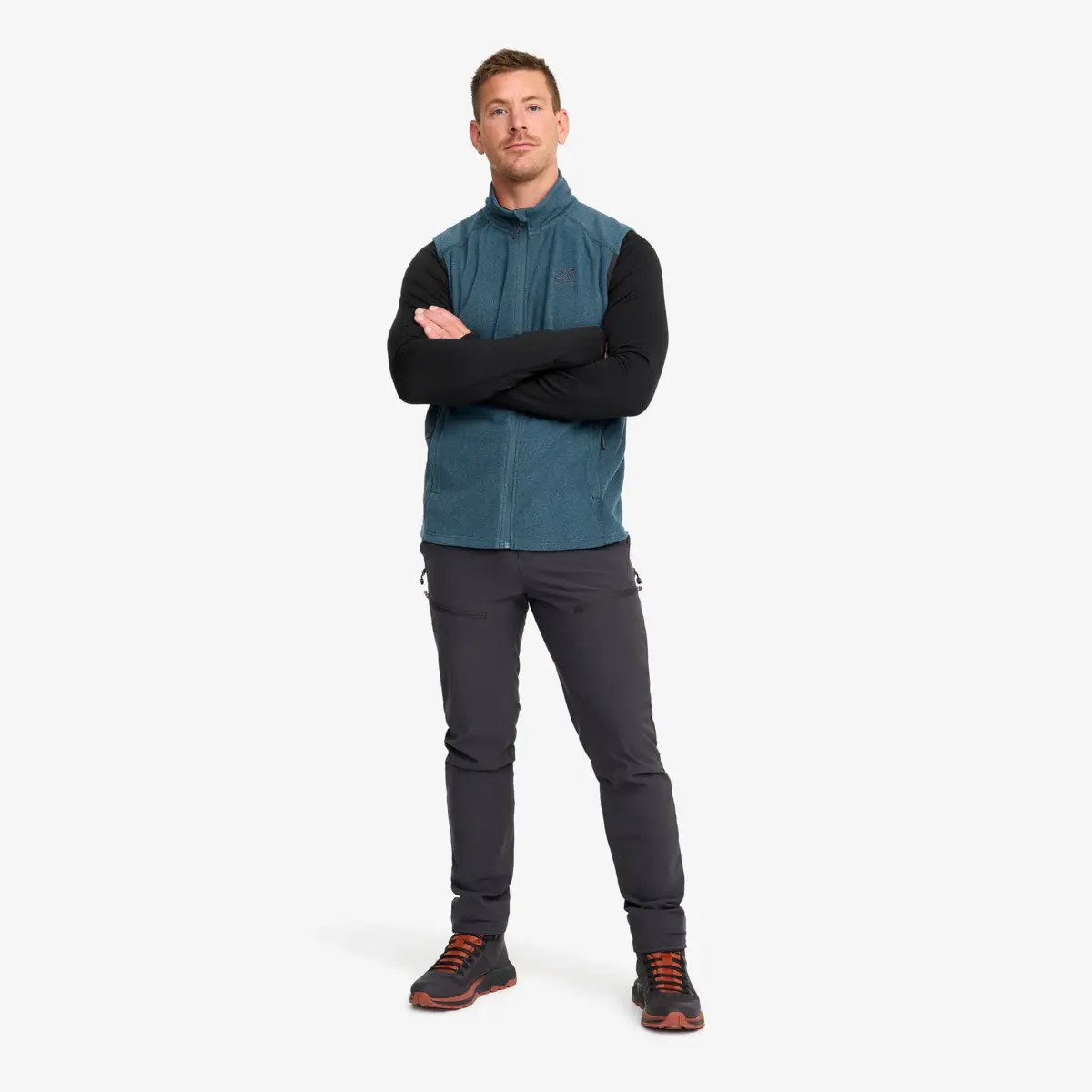 Essential Fleece Vest Men Moonlit Ocean