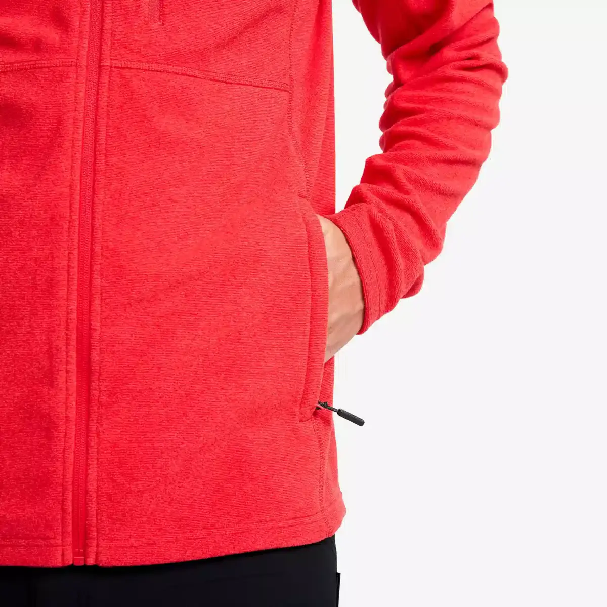 Essential Full-zip Fleece Men Salsa Essential Full-zip Fleece Men Salsa