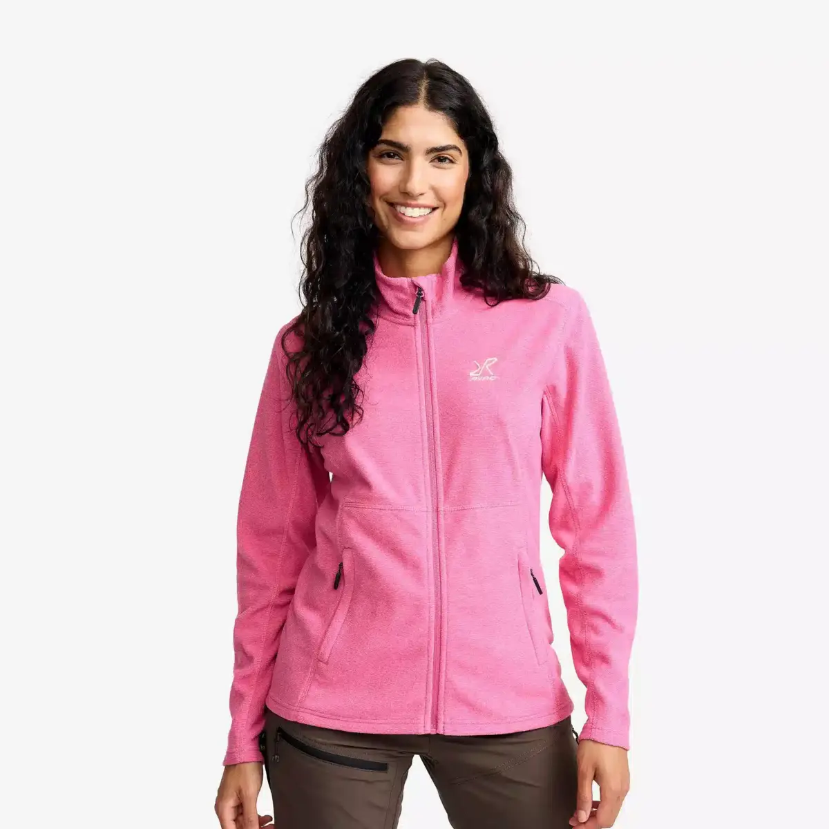Essential Full-zip Fleece Women Ibis Rose