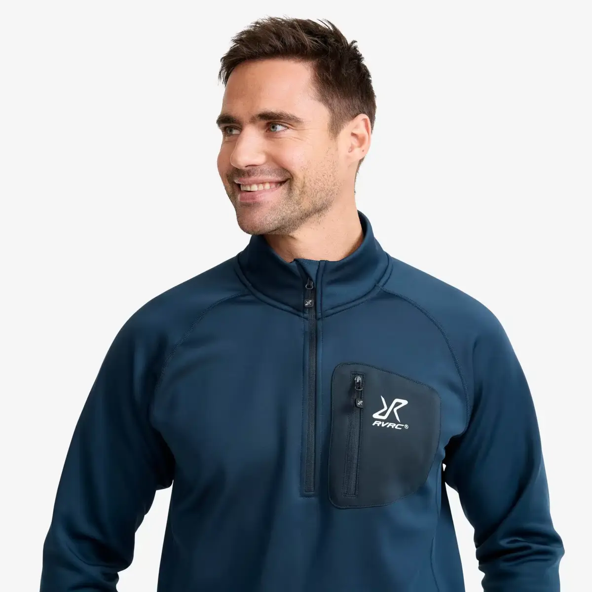 Evolution halvzip stretchfleece för män Moonlit Ocean Evolution halvzip stretchfleece för män Moonlit Ocean