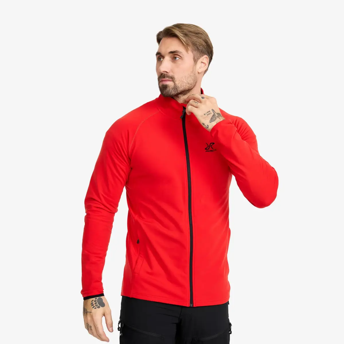 Evolution Light Stretch Fleece Men Aura Orange