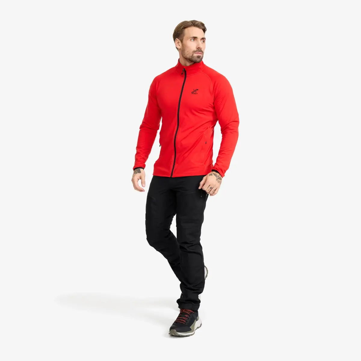 Evolution Light Stretch Fleece Men Aura Orange