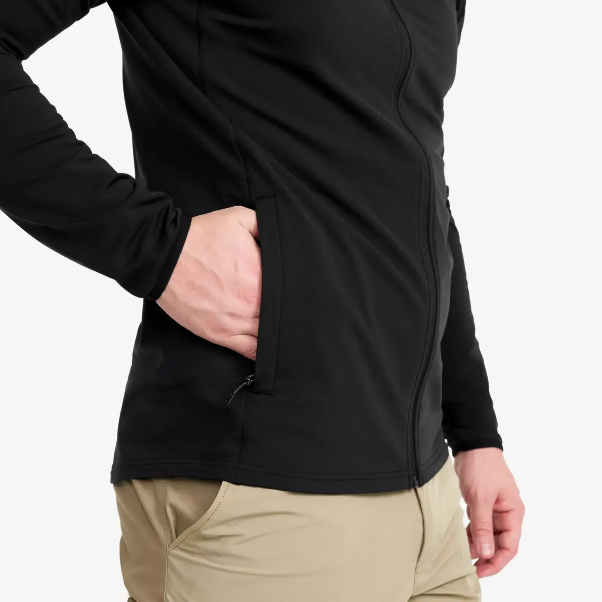 Evolution Light Stretch Fleece Men Black Evolution Light Stretch Fleece Men Black