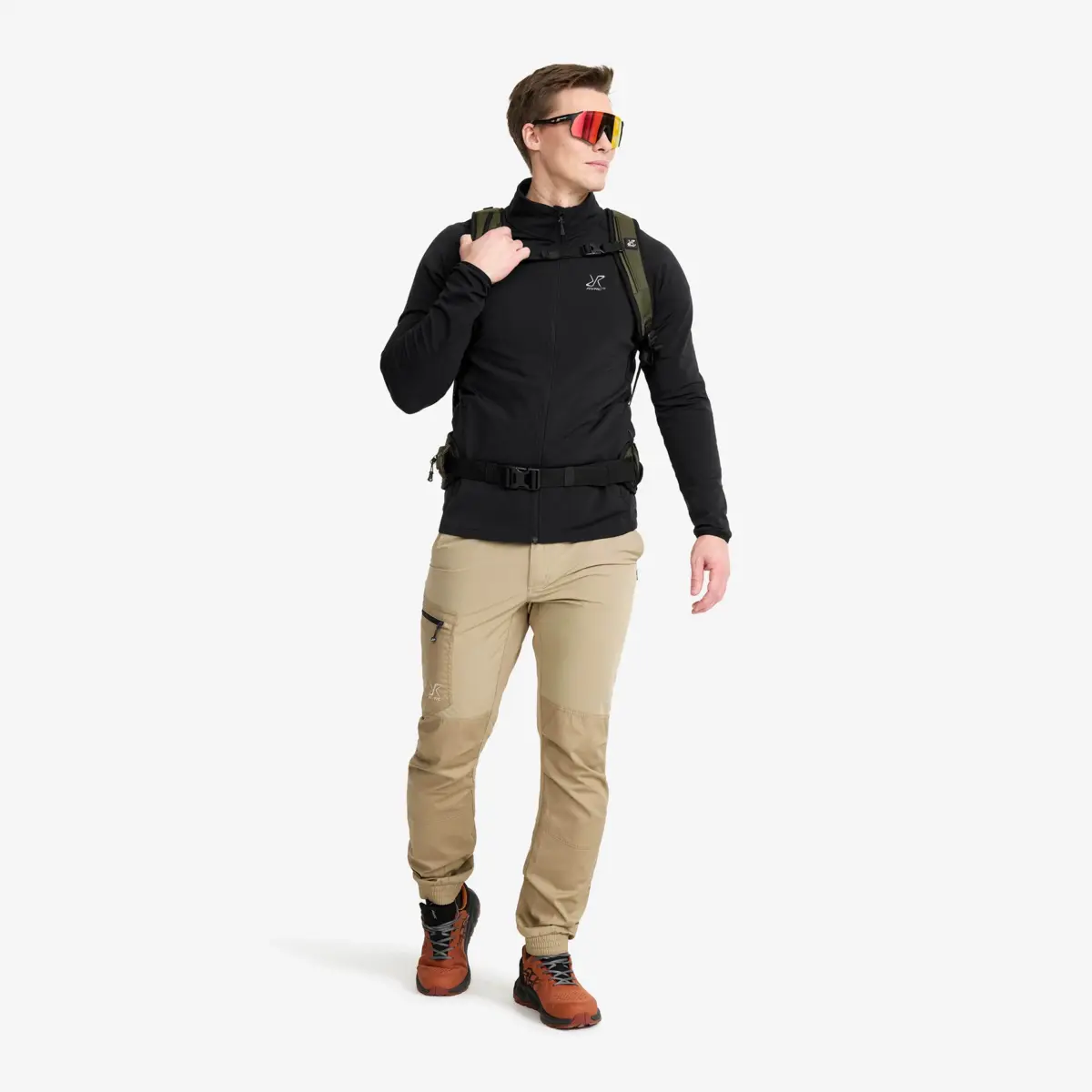 Evolution Light Stretch Fleece Men Black Evolution Light Stretch Fleece Men Black