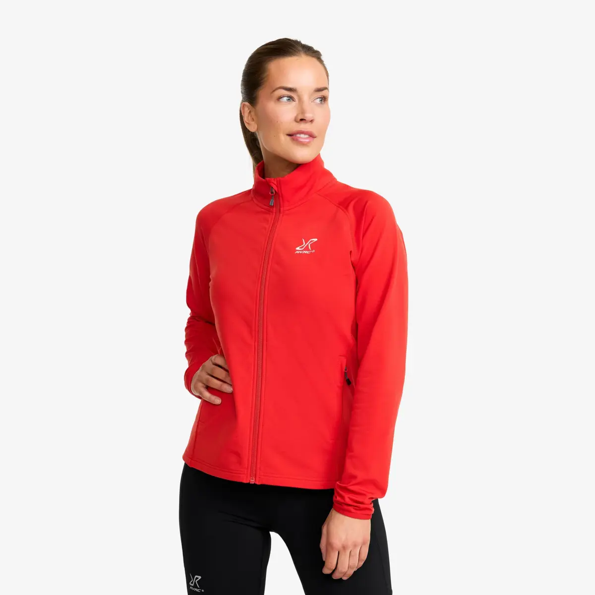 Evolution Light Stretch Fleece Women Lava Falls