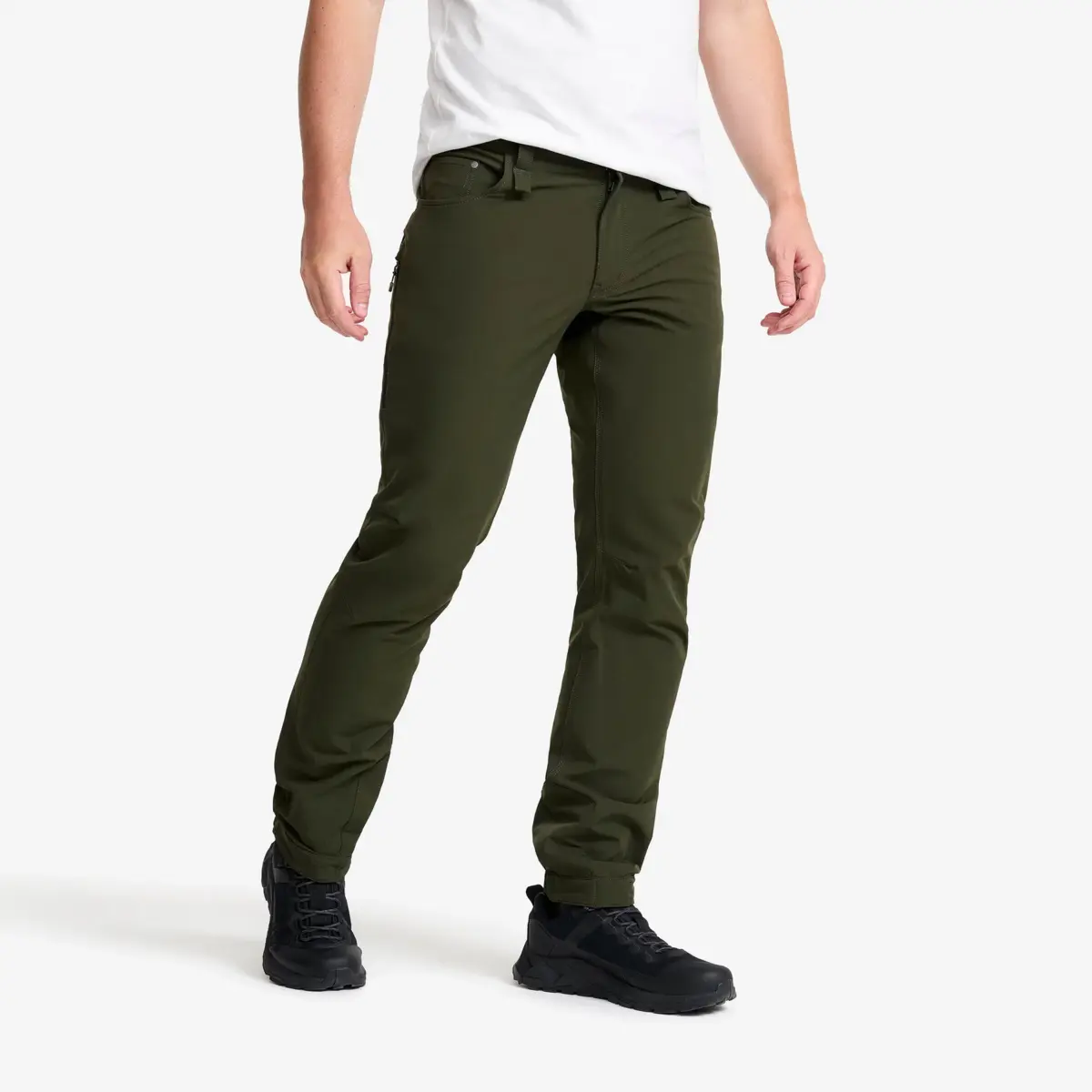 Explorer Outdoor Jeans för män Rosin Green