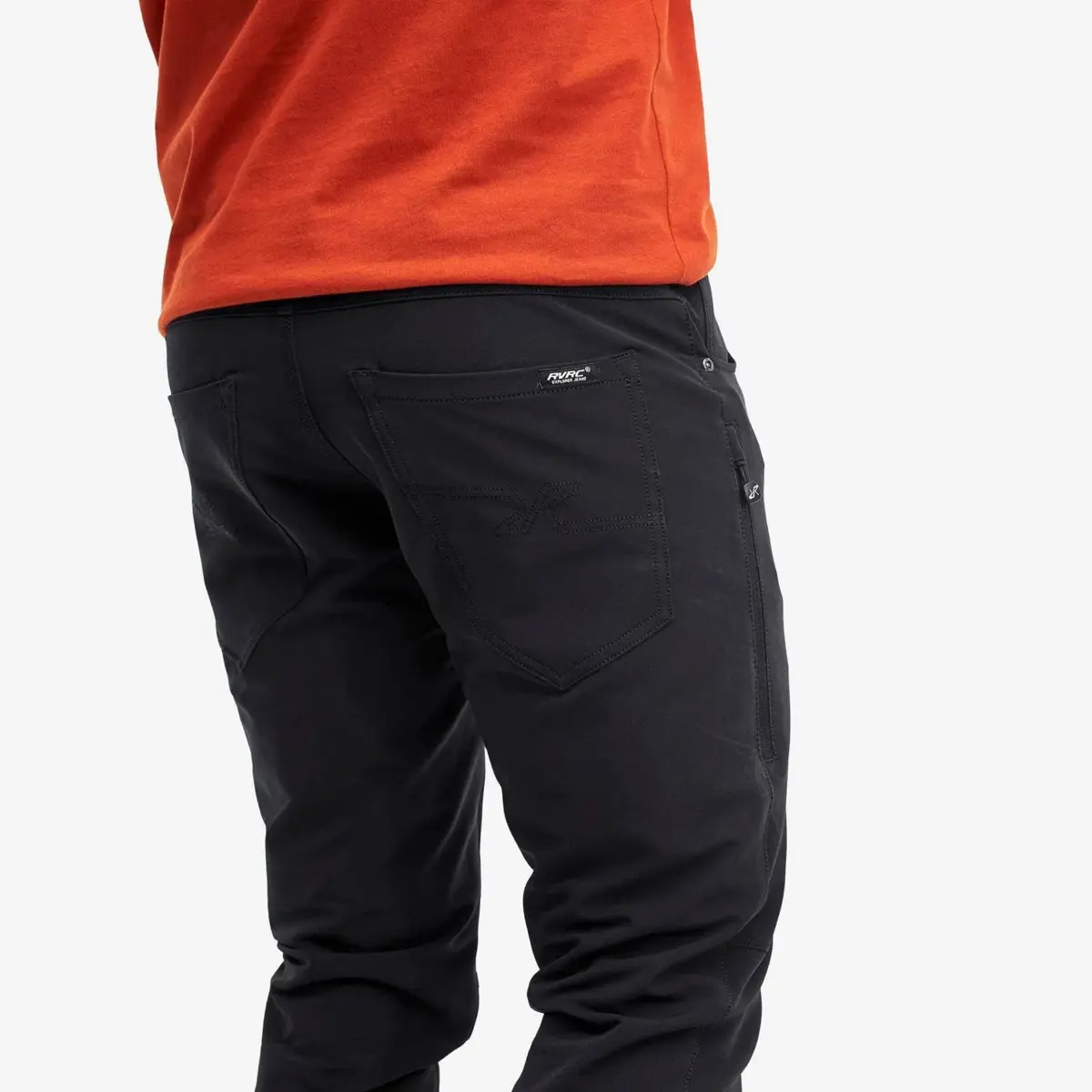 Explorer Outdoor Jeans för män, svart Explorer Outdoor Jeans för män, svart