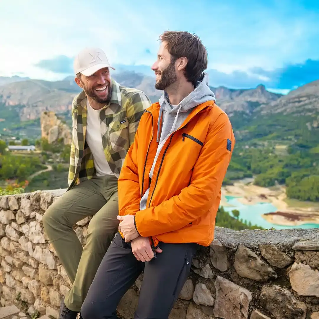 Flatter Insulated Jacket Men Hawaiian Sunset