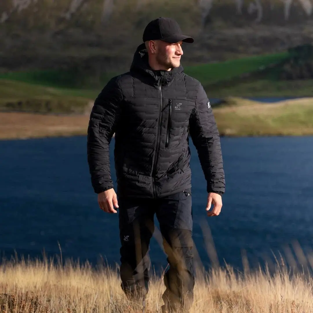 Flex Stretch Down Jacket Men Black