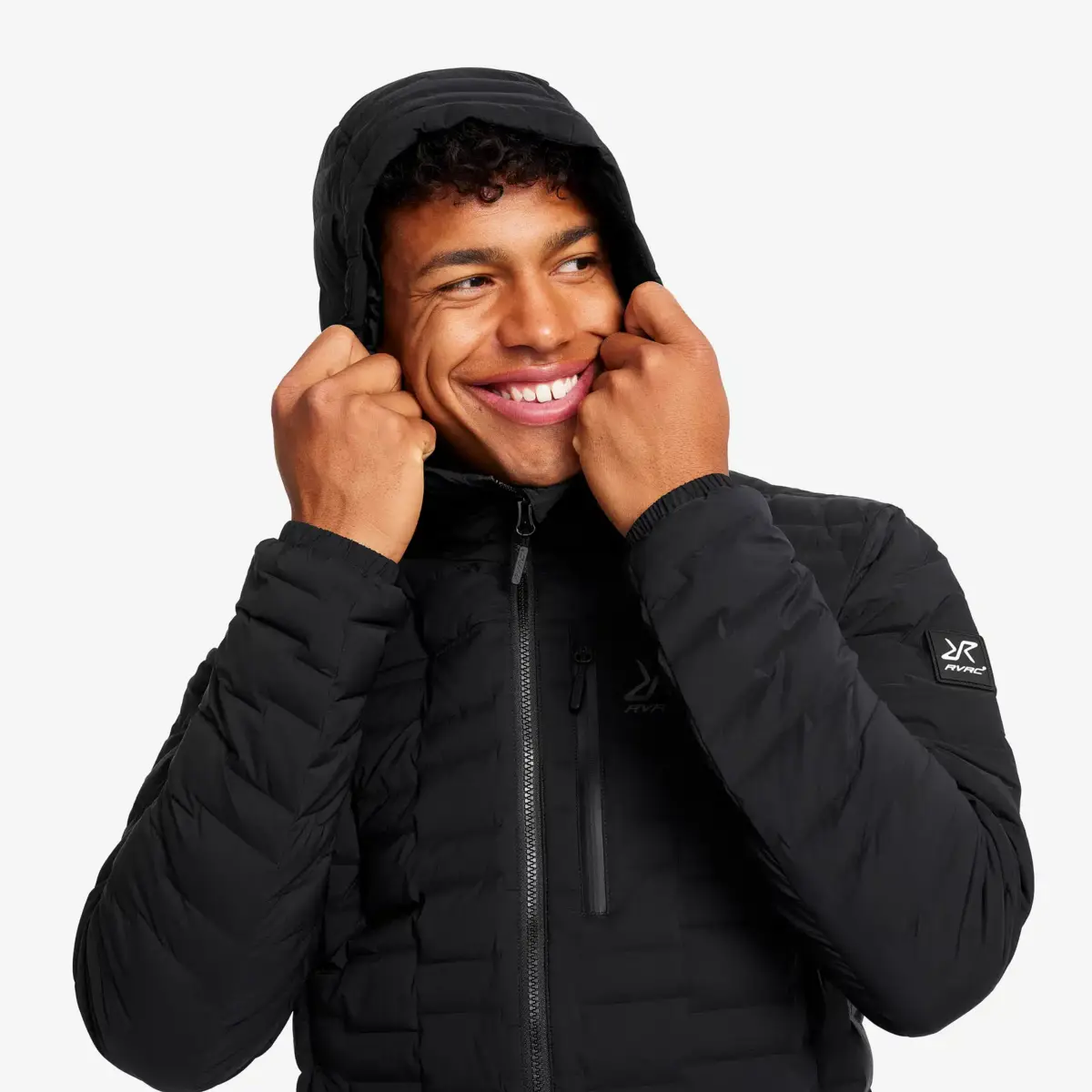 Flex Stretch Down Jacket Men Black Flex Stretch Down Jacket Men Black