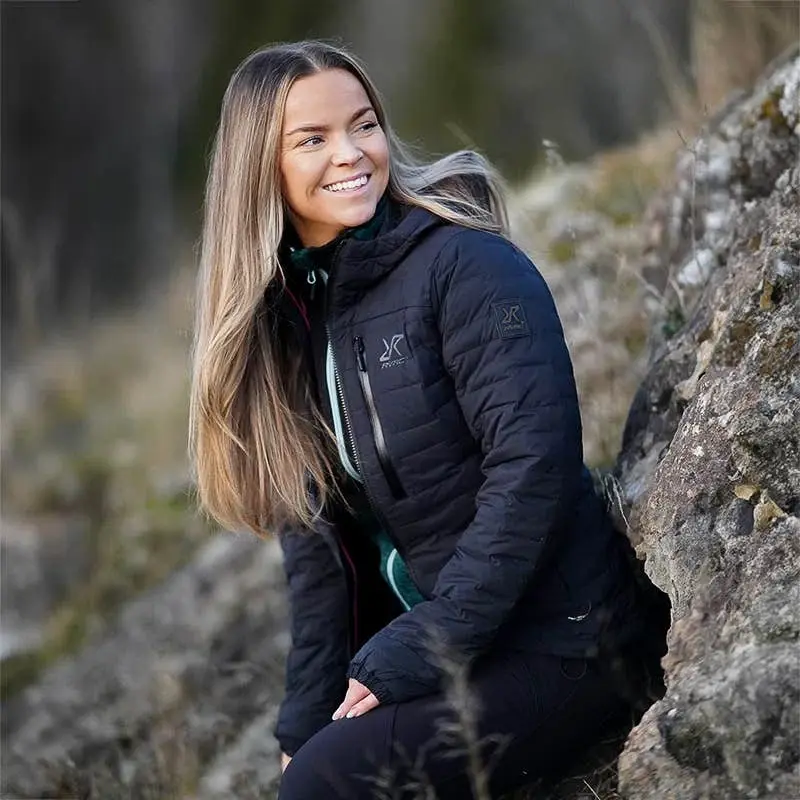 Flex Stretch Down Jacket Women Black