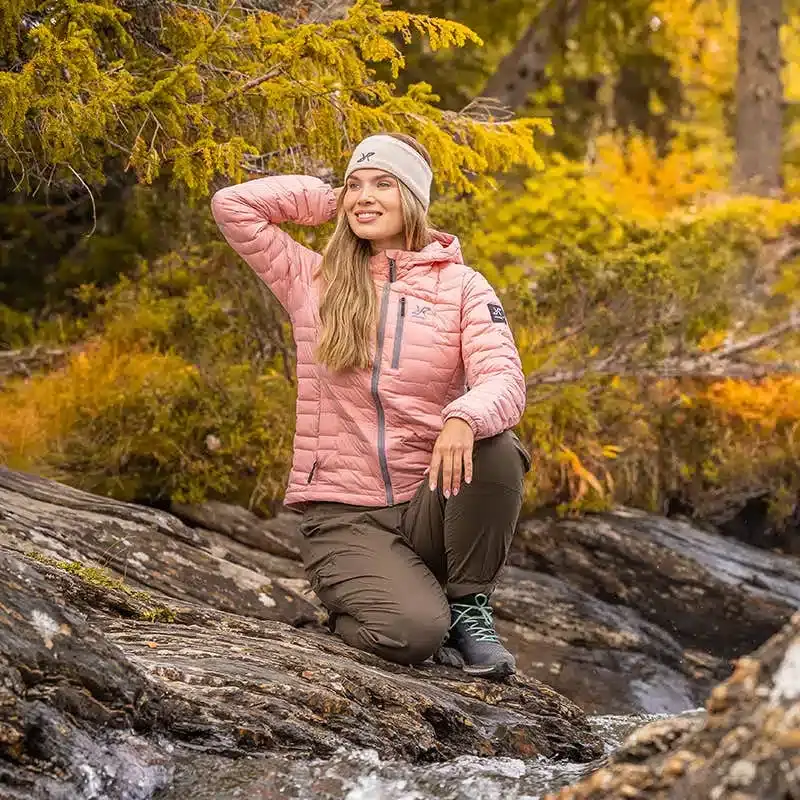 Flex Stretch Down Jacket Women Blush