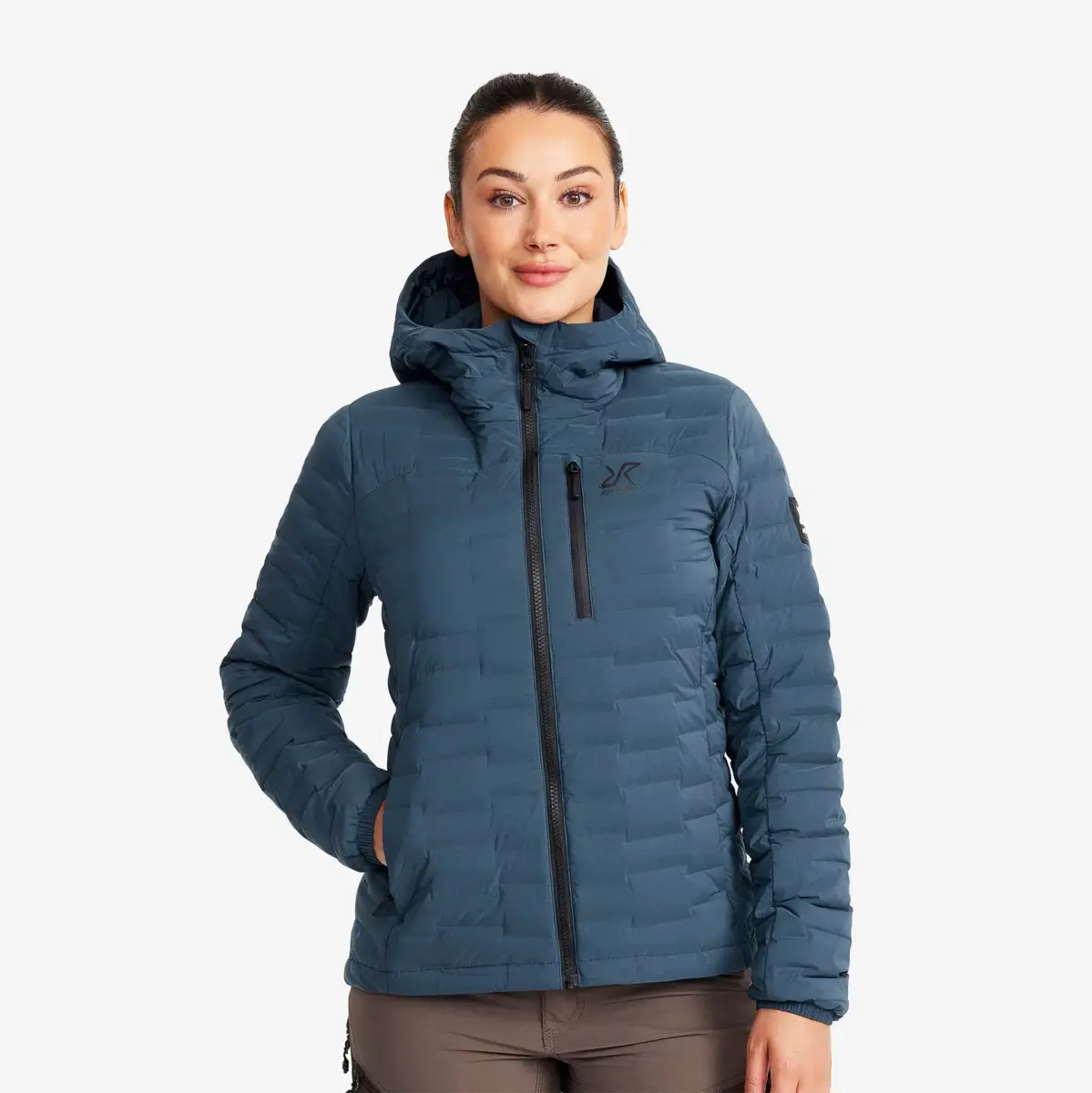 Flex Stretch Down Jacket Women Moonlit Ocean