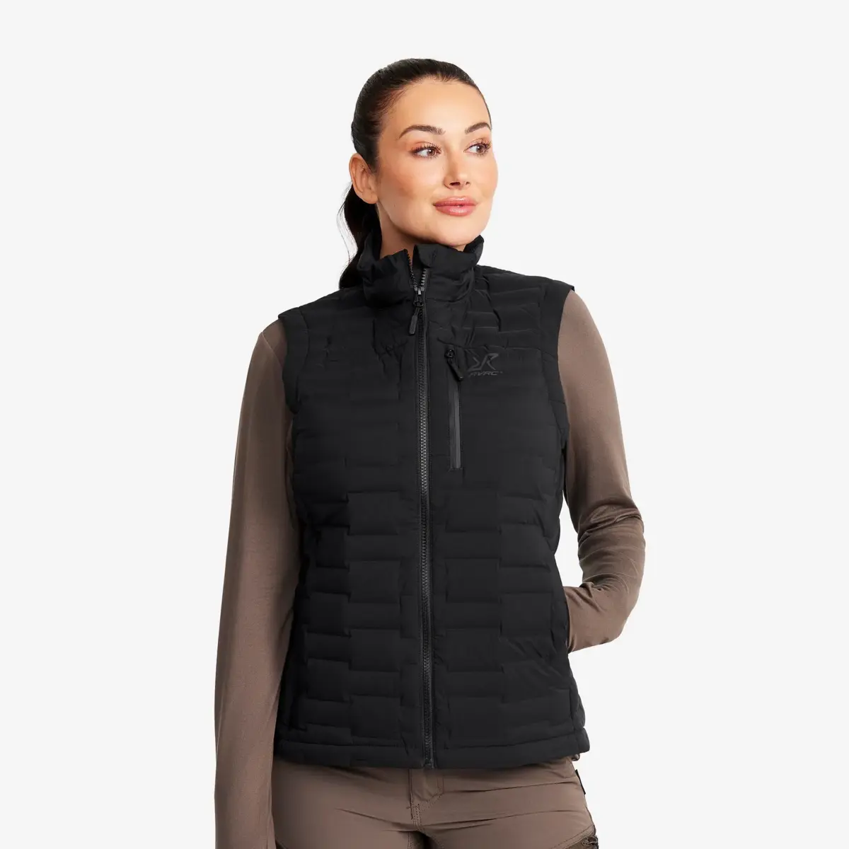 Flex Stretch Down Vest Women Black