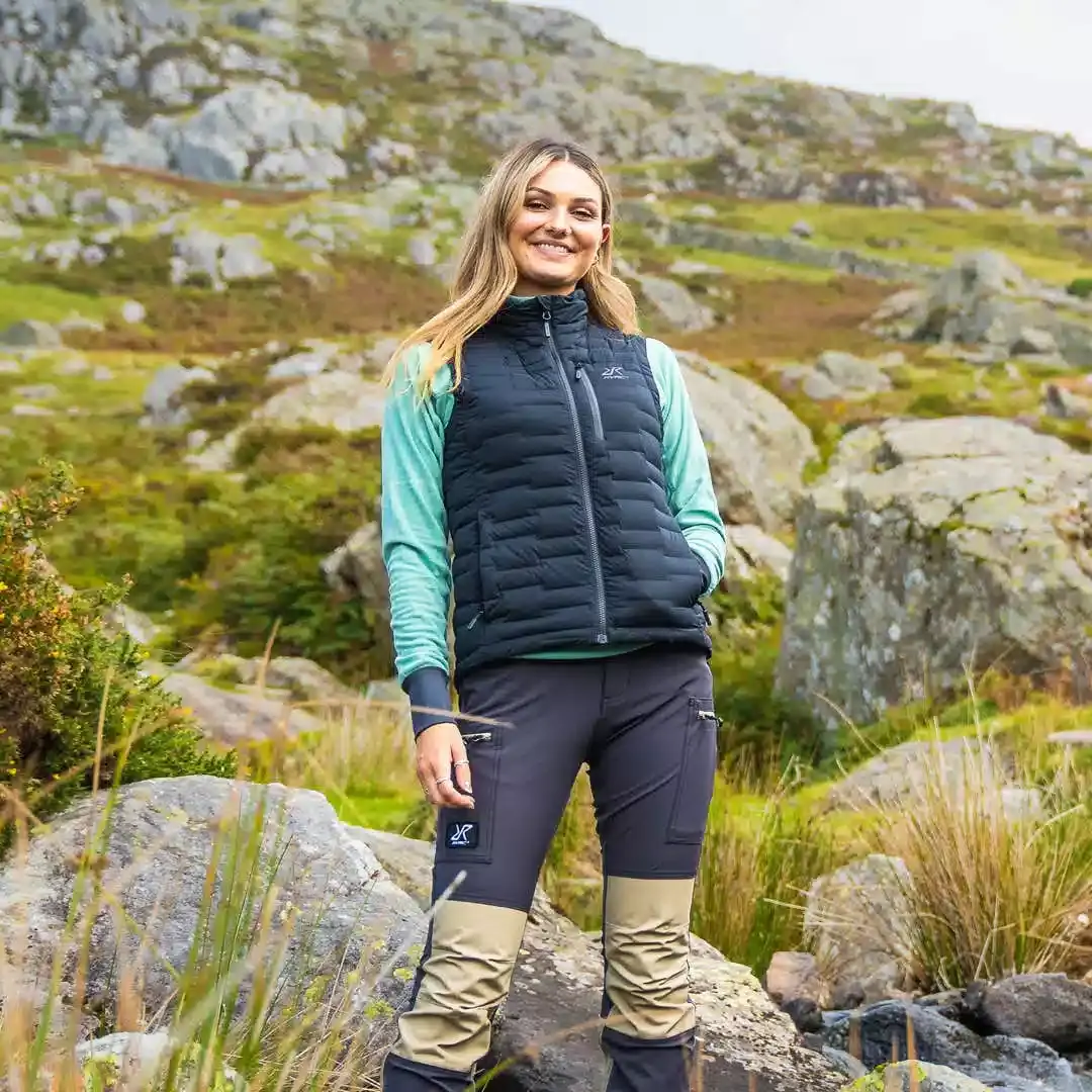 Flex Stretch Down Vest Women Black