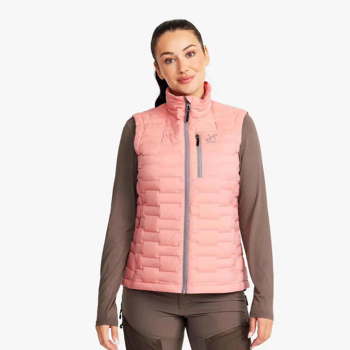 Flex Stretch Down Vest Women Blush