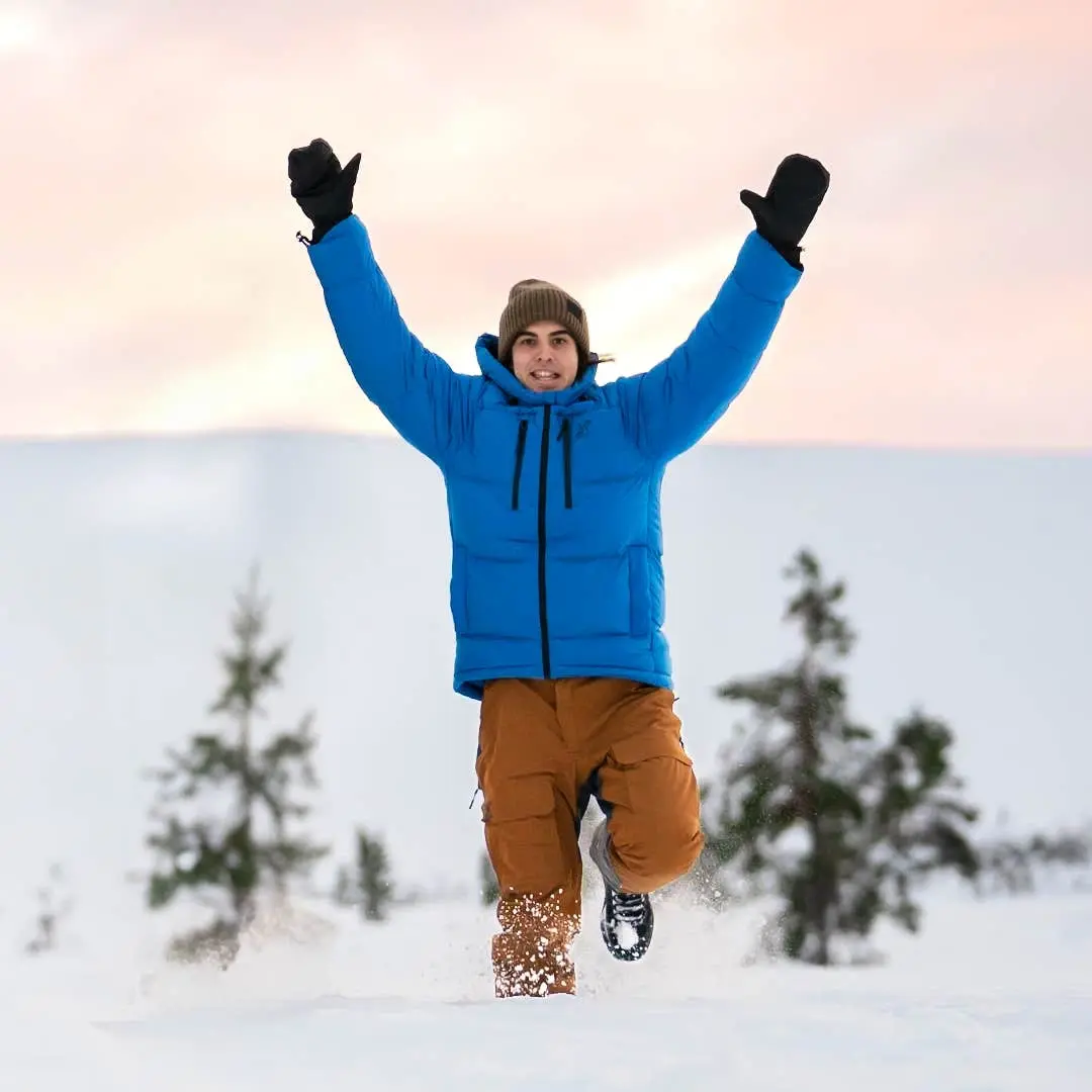 Flexpedition dunjacka för män, klassisk blå