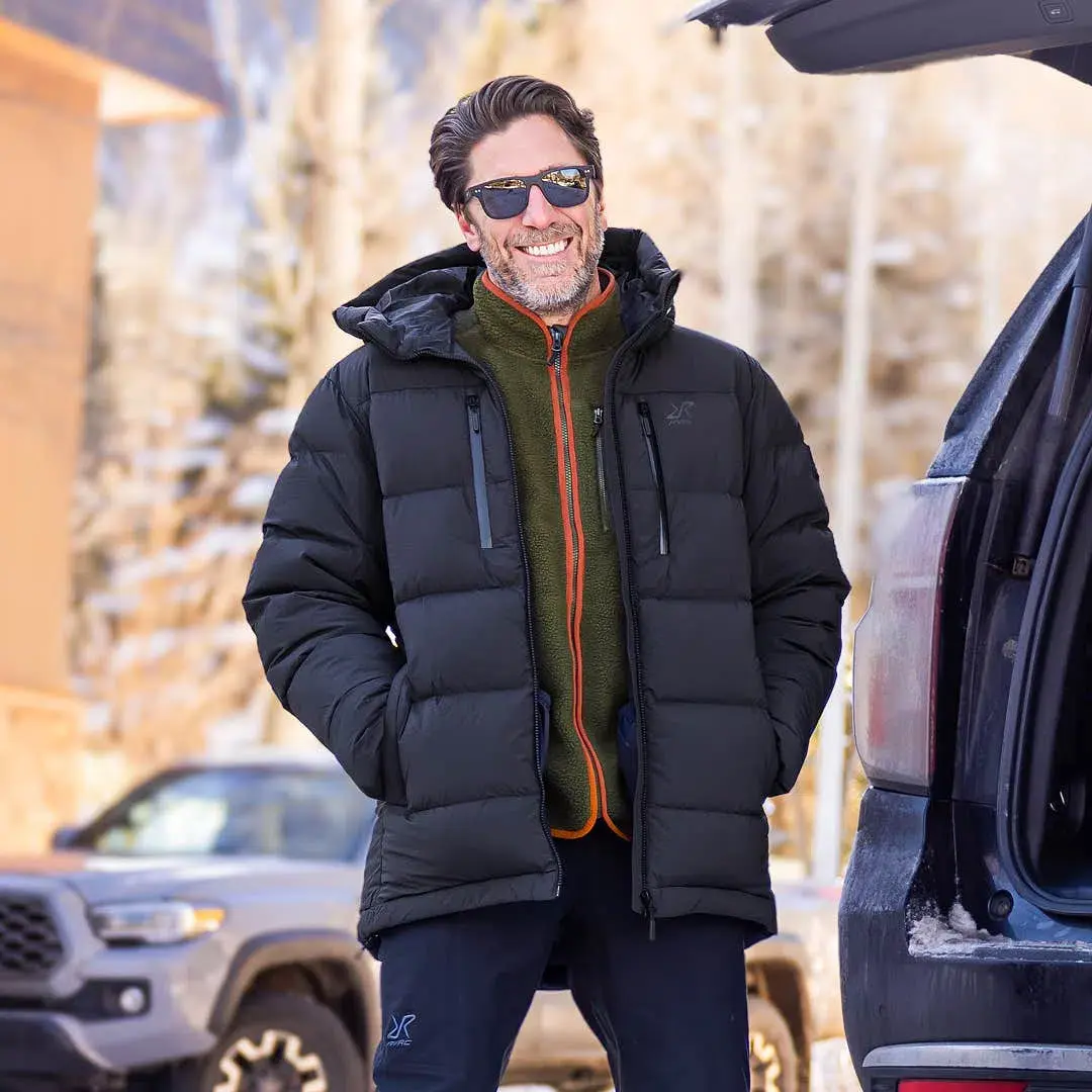 Flexpedition dunjacka för män, svart