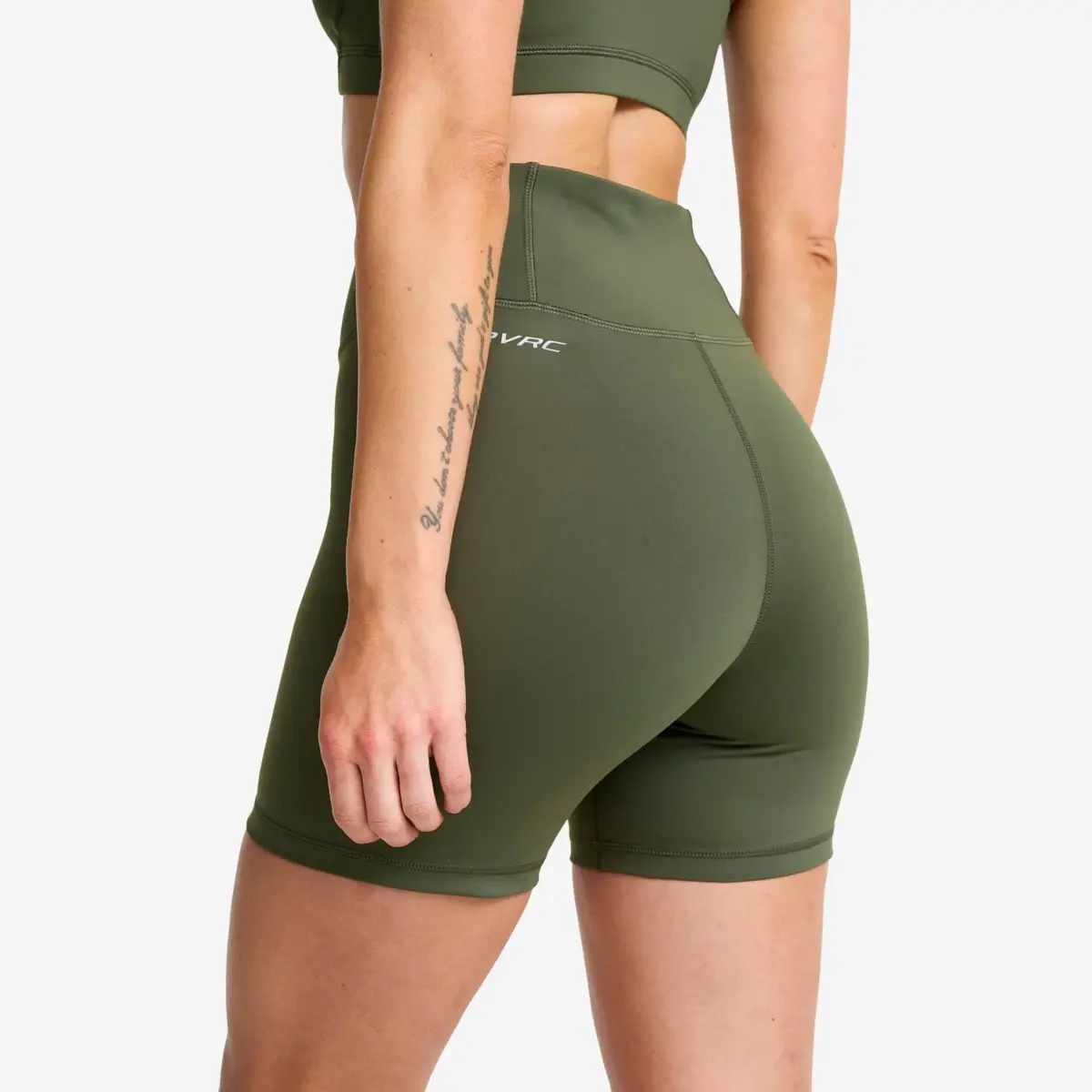 Flow högmidjade hotpants för damer Kambaba Green Flow högmidjade hotpants för damer Kambaba Green