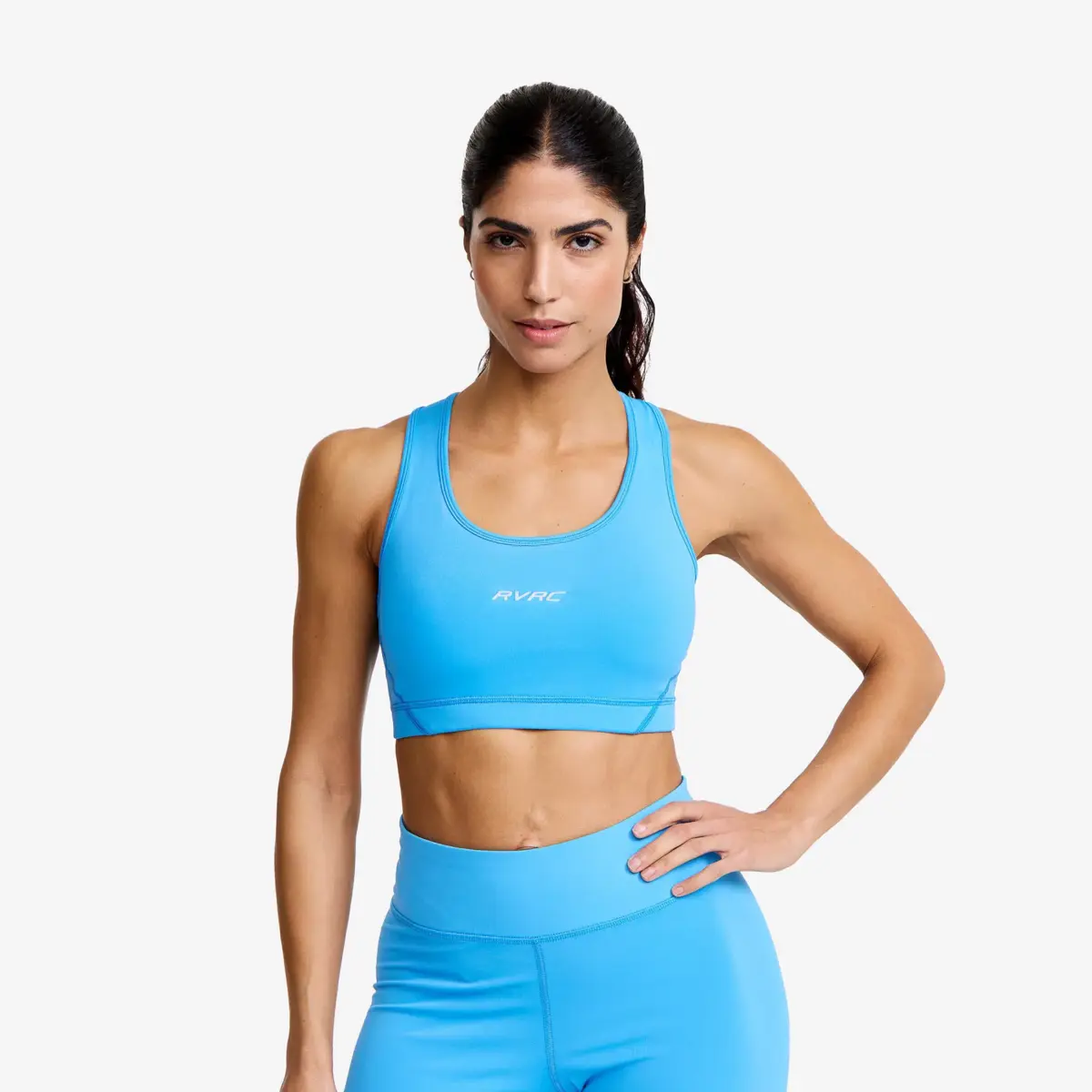 Flow Sports Bra Women Azure Blue