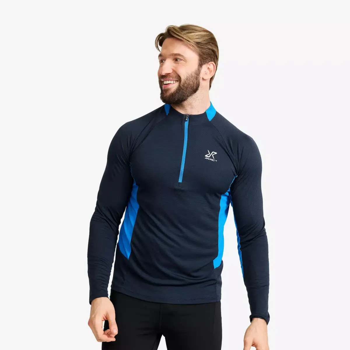 Force Light Half-zip Top Men Navy/Imperial Blue