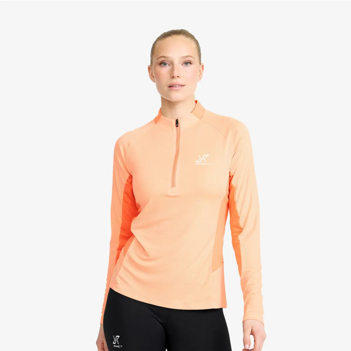 Force Light Half-zip Top Women Peach Fuzz/Copper Tan Force Light Half-zip Top Women Peach Fuzz/Copper Tan