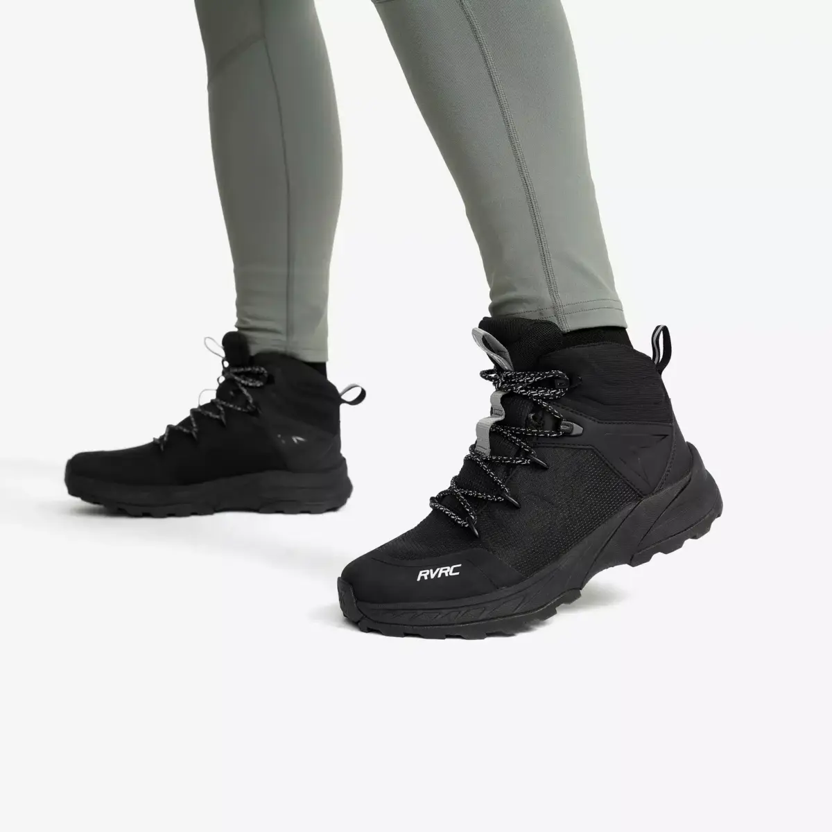 Forge vattentäta vandringskängor för damer, svarta