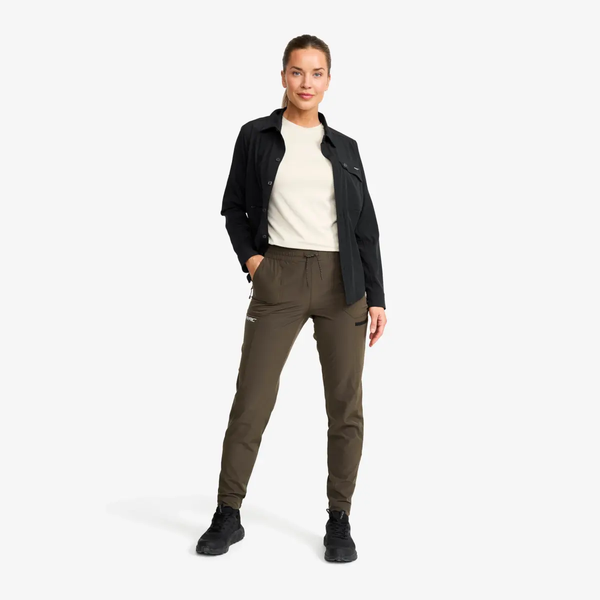 Gradient Pro UV-byxor för kvinnor, mossgrå