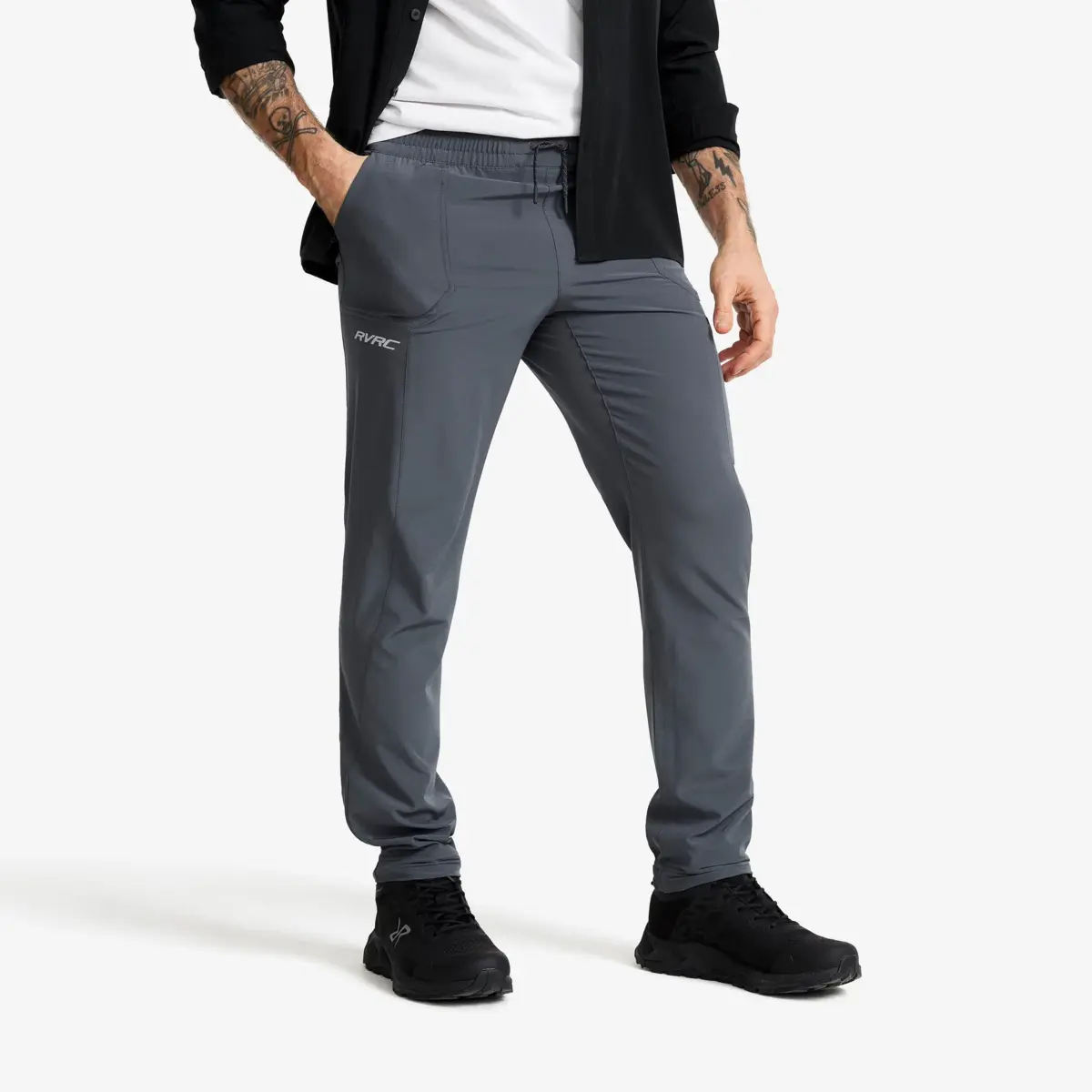 Gradient Pro UV-byxor för män, turbulensblå