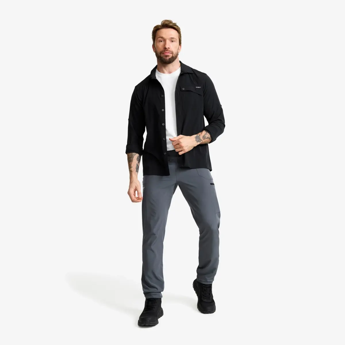 Gradient Pro UV-byxor för män, turbulensblå