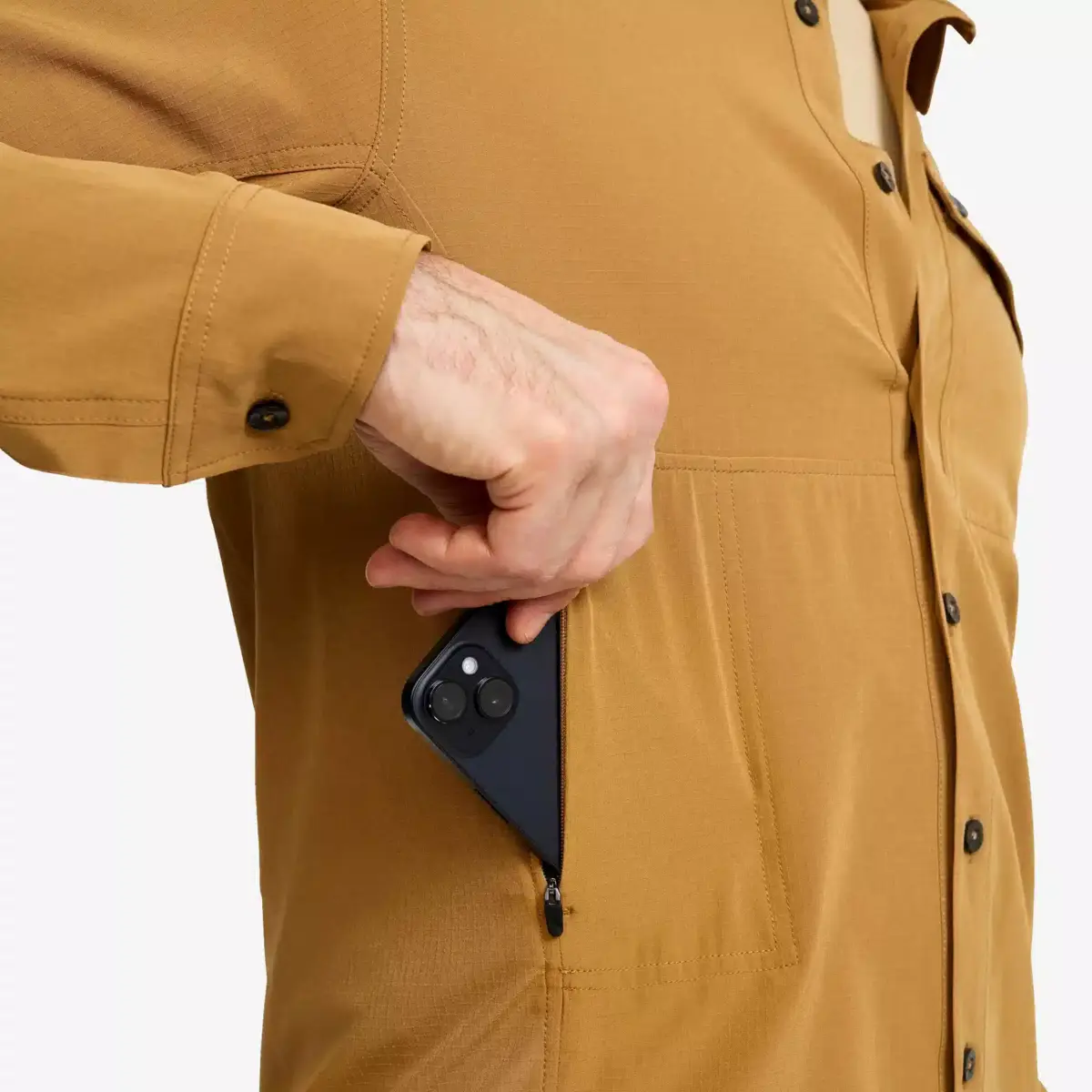 Gradient Pro UV-tröja för män, Dijon Gradient Pro UV-tröja för män, Dijon