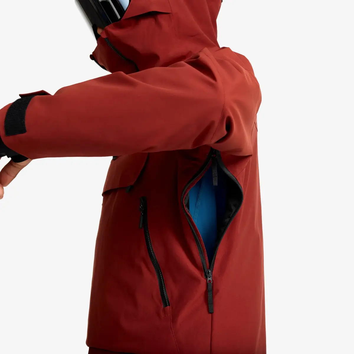 Halo 2L Insulated Ski Anorak Men Fired Brick Halo 2L Insulated Ski Anorak Men Fired Brick