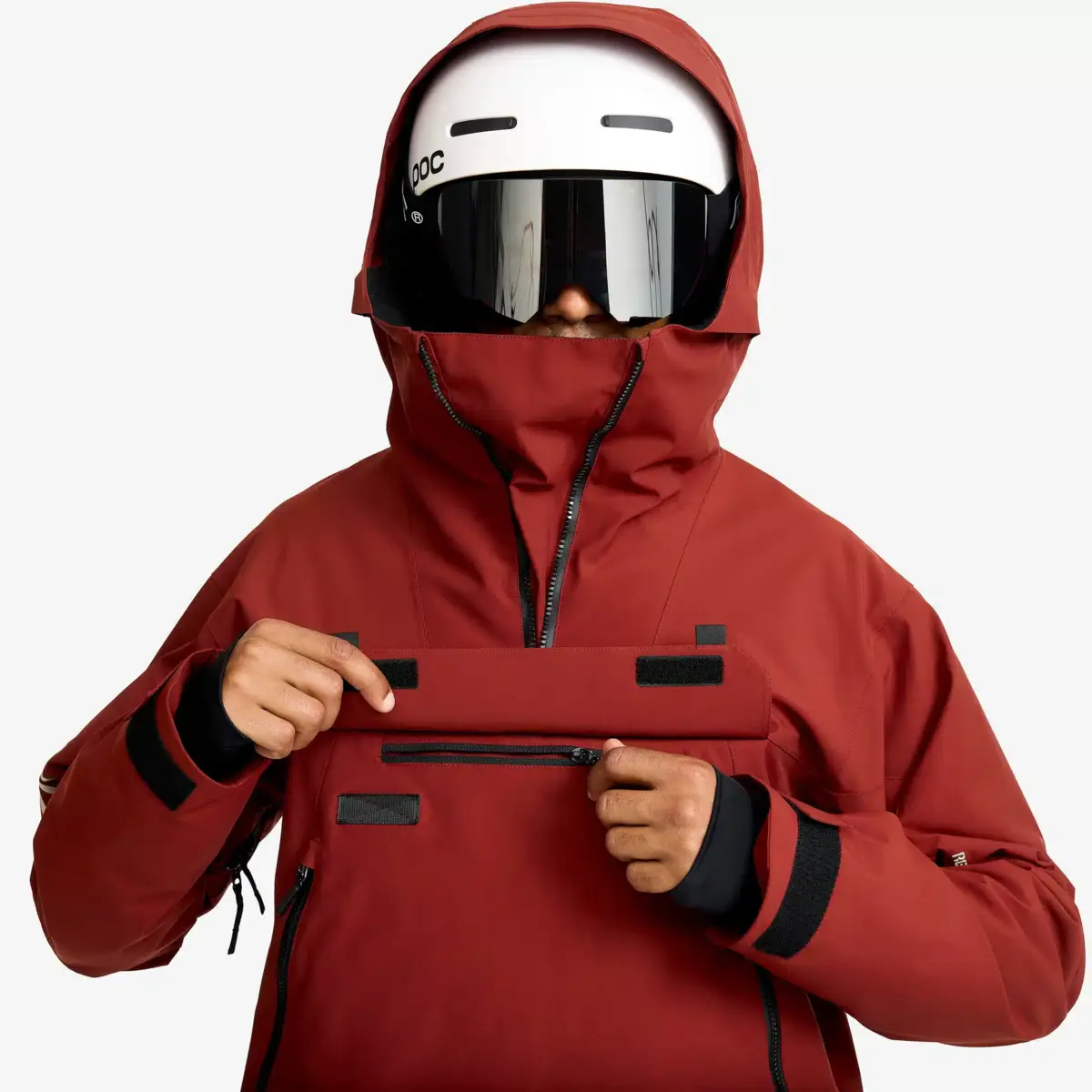 Halo 2L Insulated Ski Anorak Men Fired Brick Halo 2L Insulated Ski Anorak Men Fired Brick