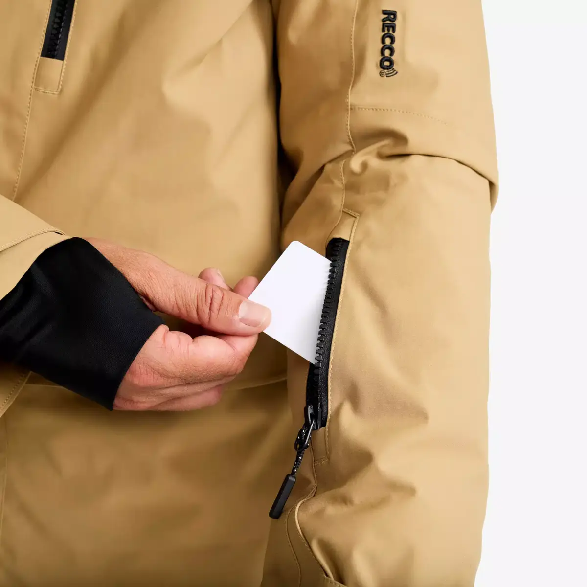 Halo 2L isolerad skidjacka för män Kelp Beige Halo 2L isolerad skidjacka för män Kelp Beige