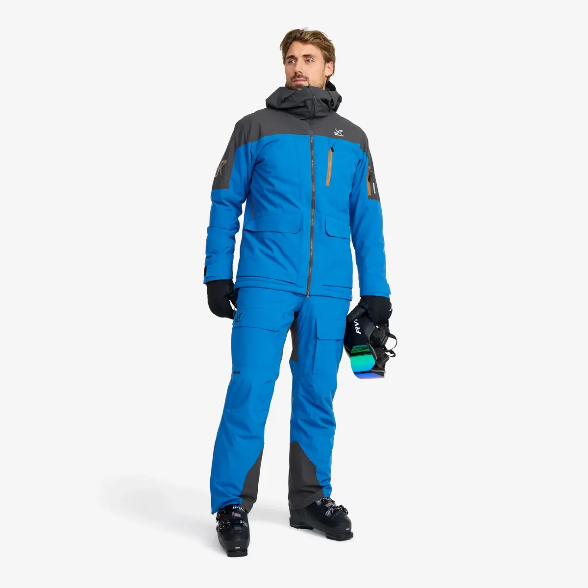 Halo 2L isolerad skidjacka för män, klassiskt blå Halo 2L isolerad skidjacka för män, klassiskt blå