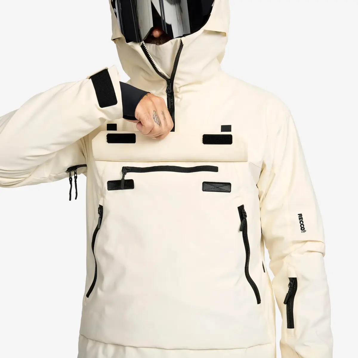 Halo 2L isolerad skidoranrak för män, tofu Halo 2L isolerad skidoranrak för män, tofu