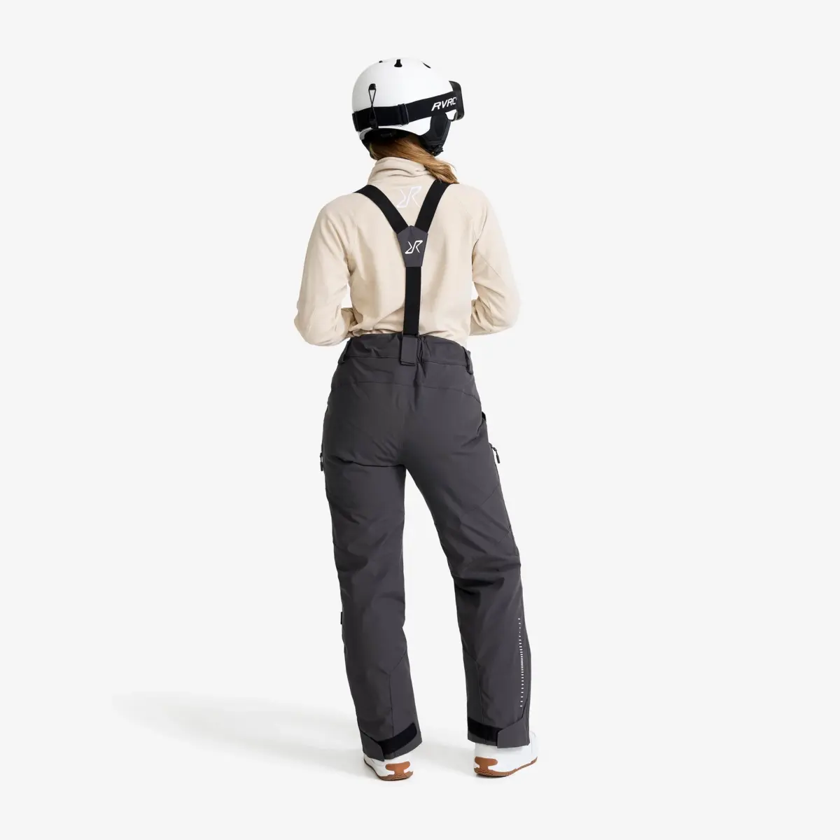 Halo 2l isolerade skidbyxor för damer, antracit Halo 2l isolerade skidbyxor för damer, antracit